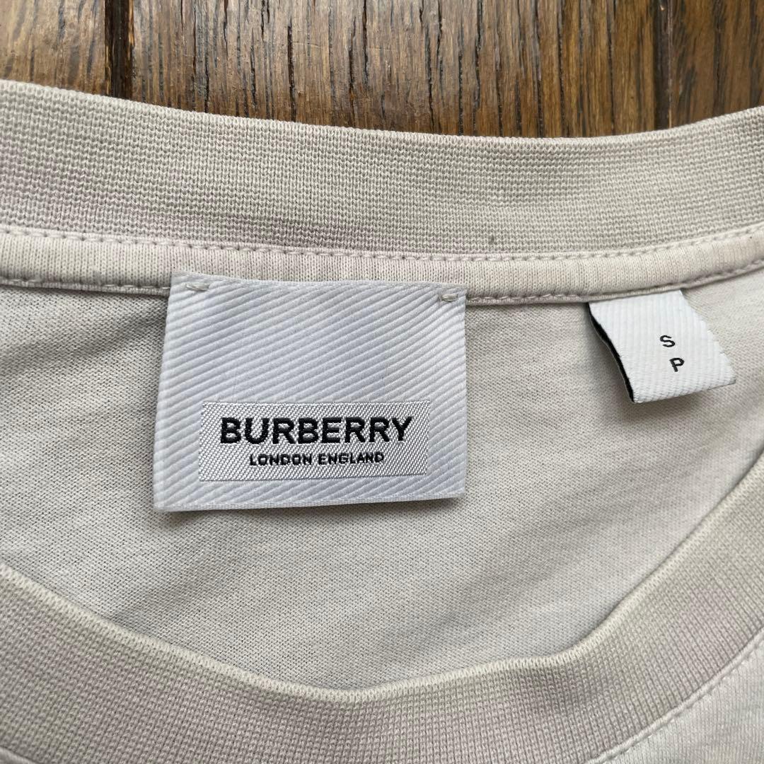 BURBERRY ロゴプリント 長袖カットソー S ロンt