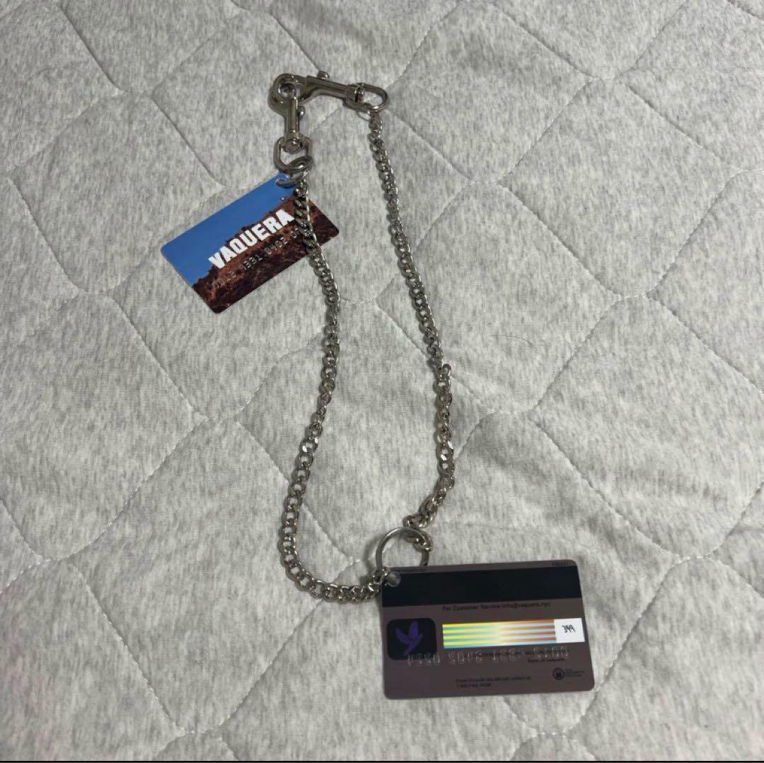 【最終値下げ】vaquera ウォレットチェーン 18ss