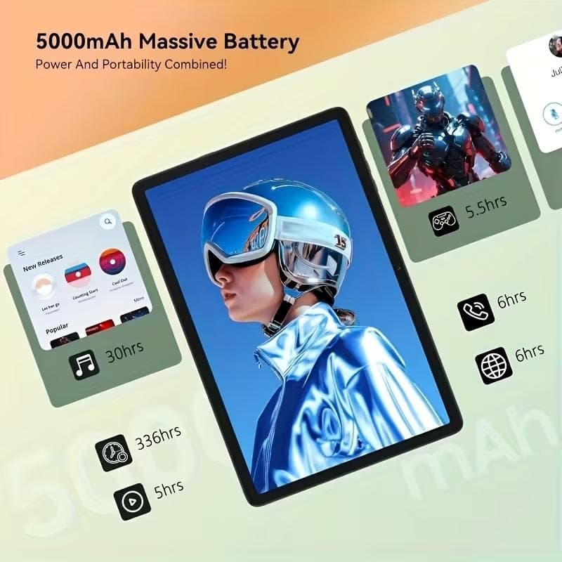 【新品】Android16タブレット 10.1インチ 256GB WiFi6対応