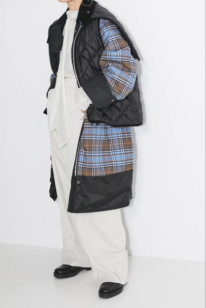 【新品未使用】シティショップ別注バブアーBORDERオイルドコート