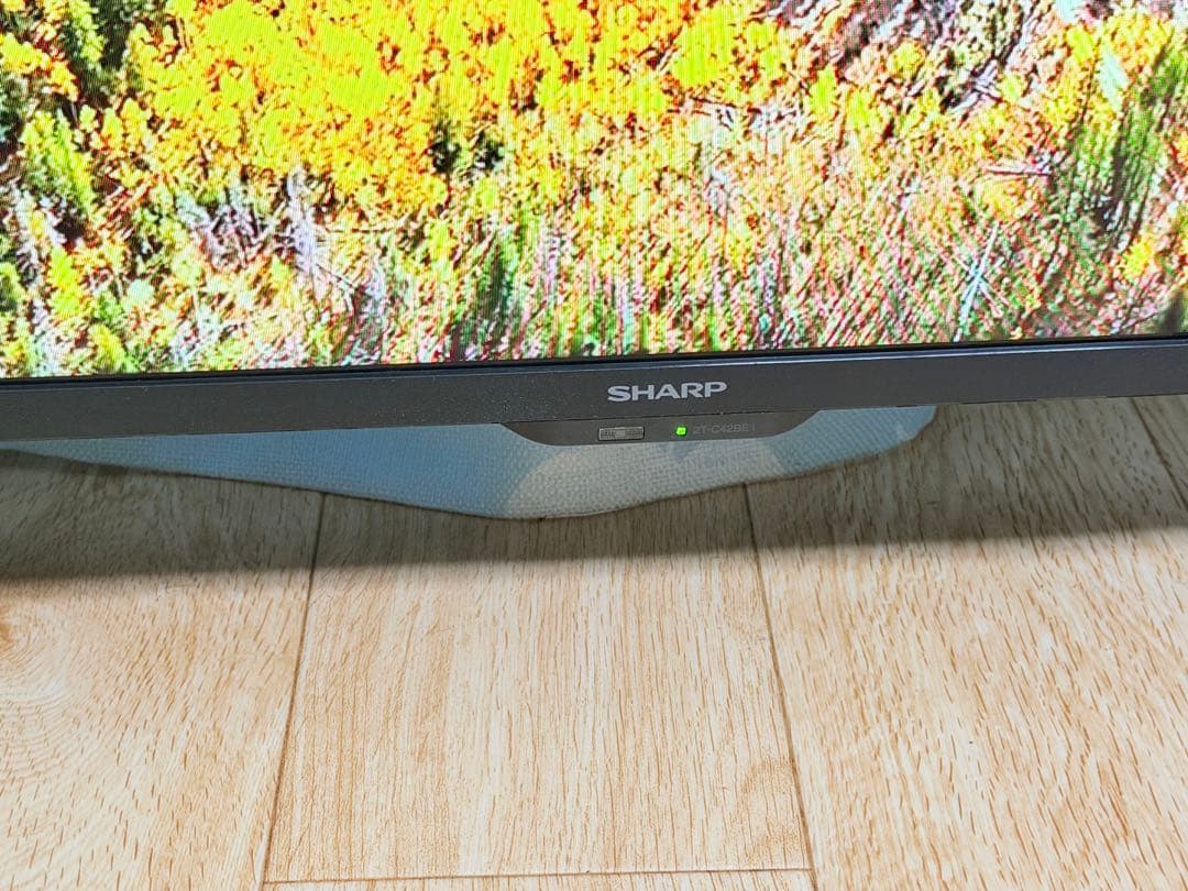 美品送料込‼️20年製！シャープ 42V型 液晶テレビ AQUOS裏番組録画対応