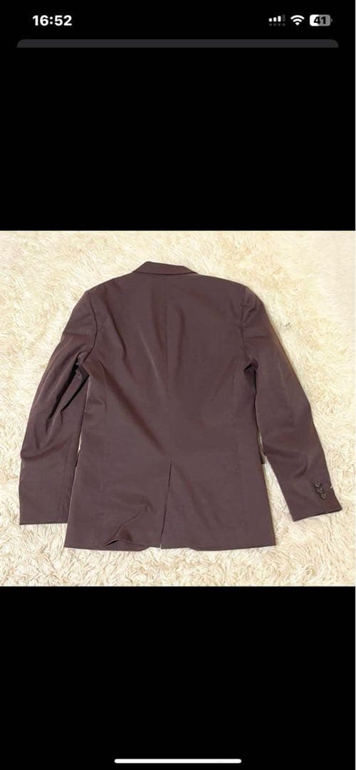 極美品　現行　セオリー　theory セットアップ M ブラウン