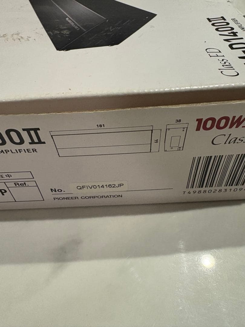 Pioneer GM-D1400II カーアンプ