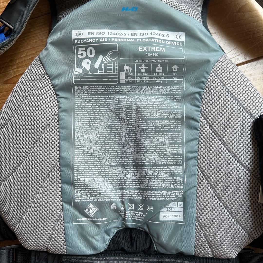 Palm(パーム) ライフジャケット　EXTREM [カヤック、SUP用]