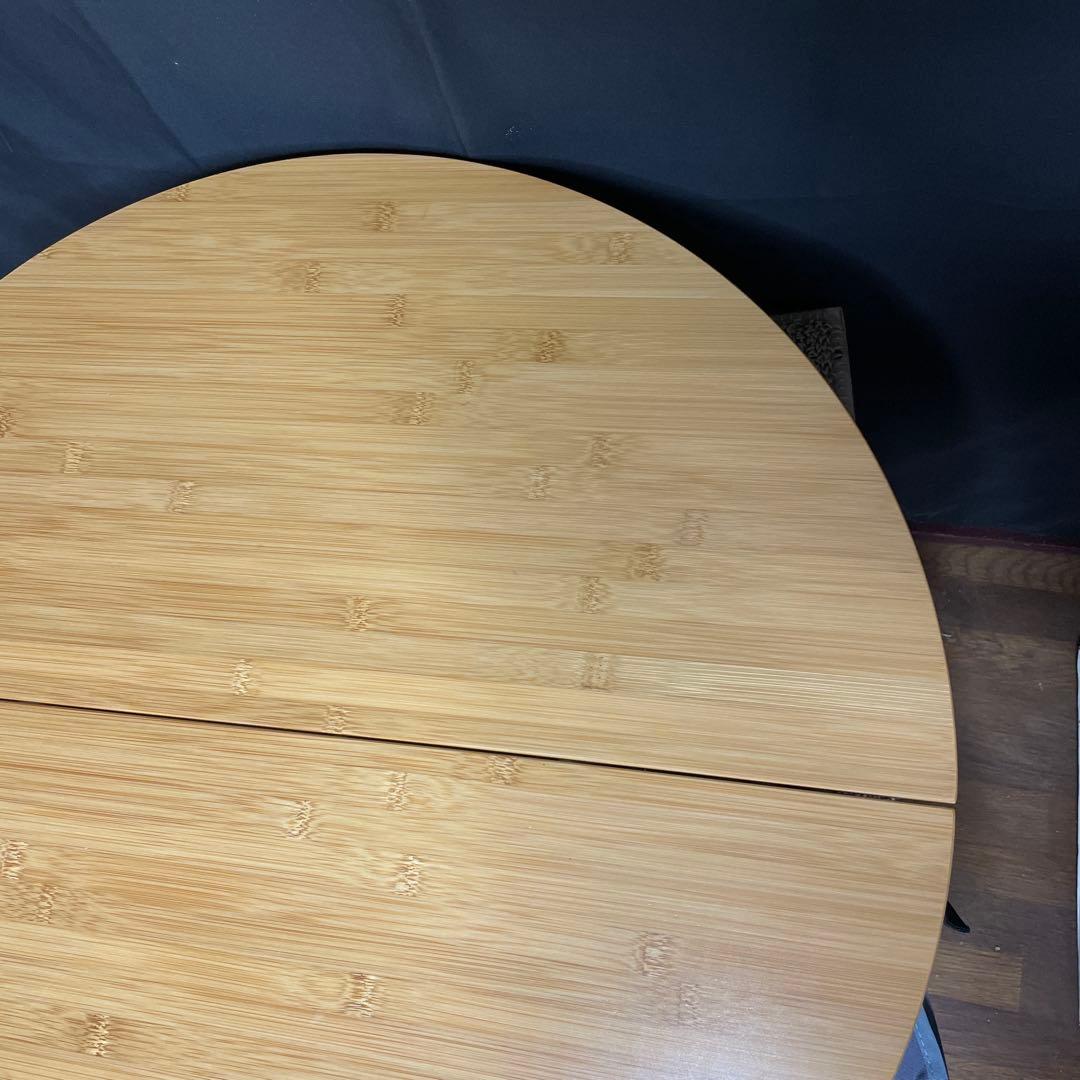 スノーピーク　ワンアクションちゃぶ台竹 M 箱付き