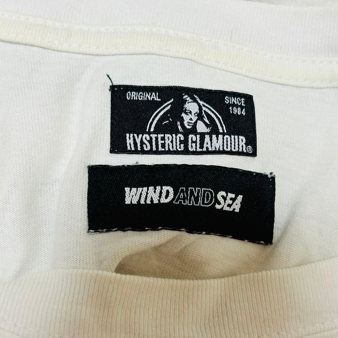 【希少コラボ】HYSTERICGLAMOUR×ウィンダンシー Tシャツ ホワイト