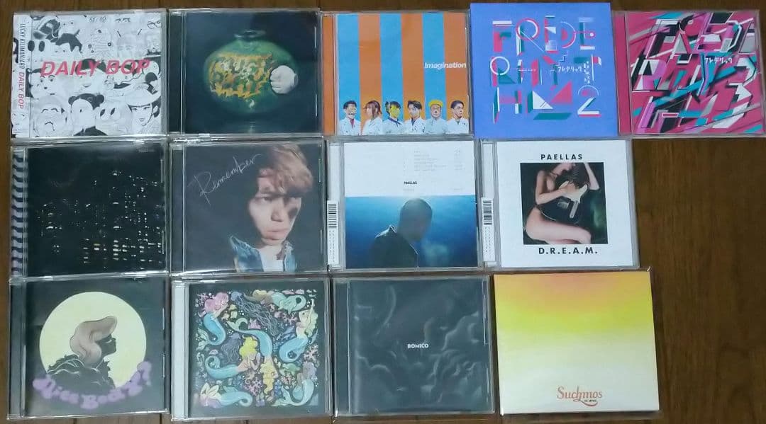 CD DVD Suchmos フレデリック Paellas ドミコ ラッキリ