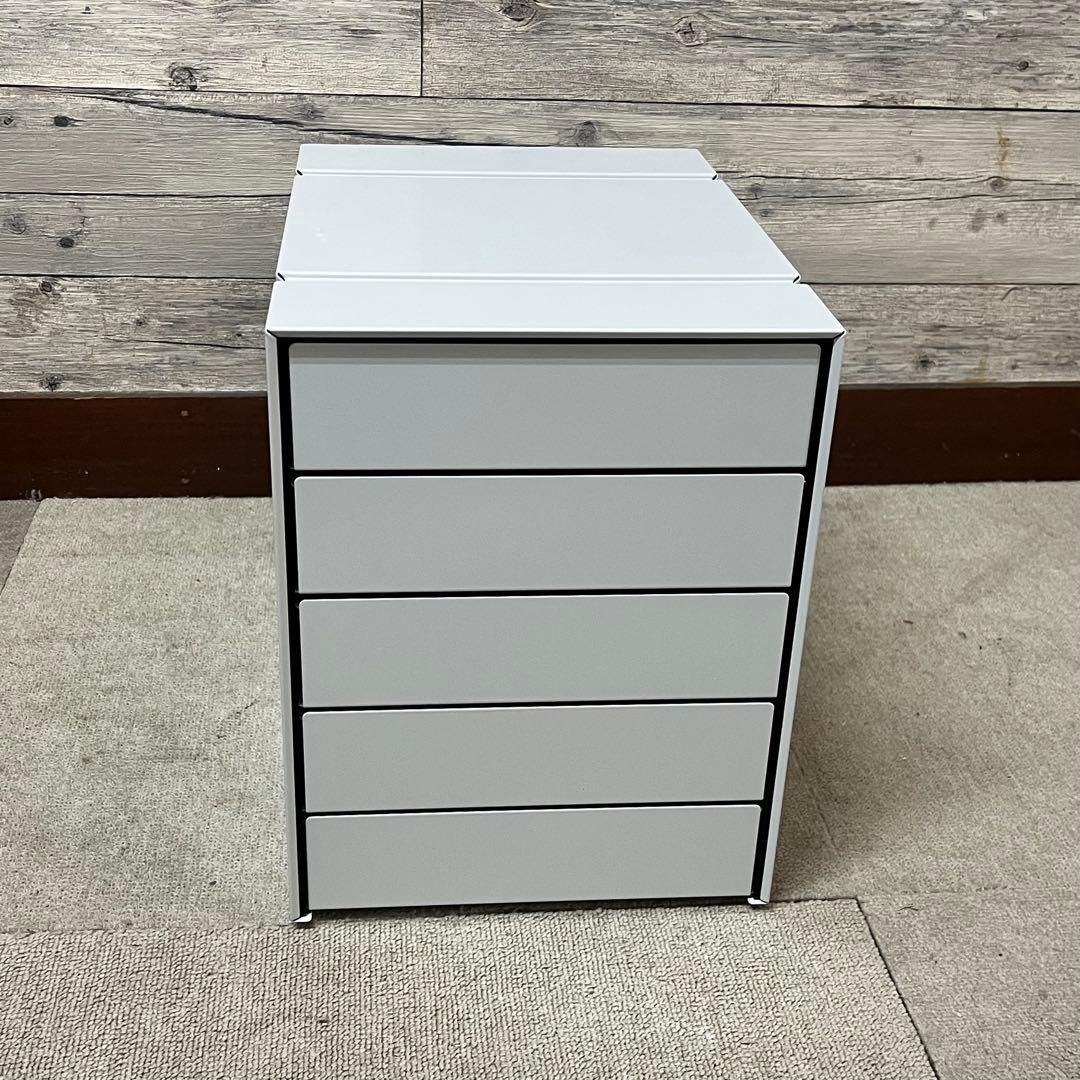 USM イノス ボックス 5段クローズ 色：lightgray （２）