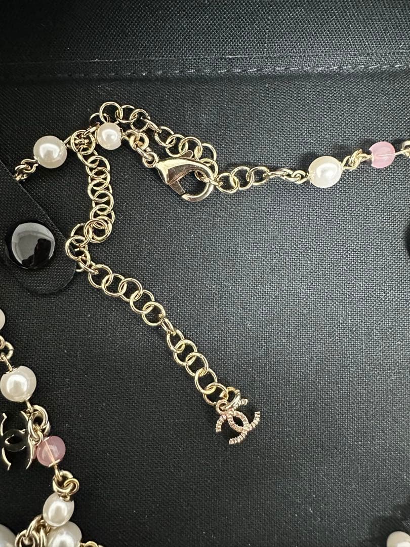 魂 　CHANEL シャネル ココマーク ハート ネックレス