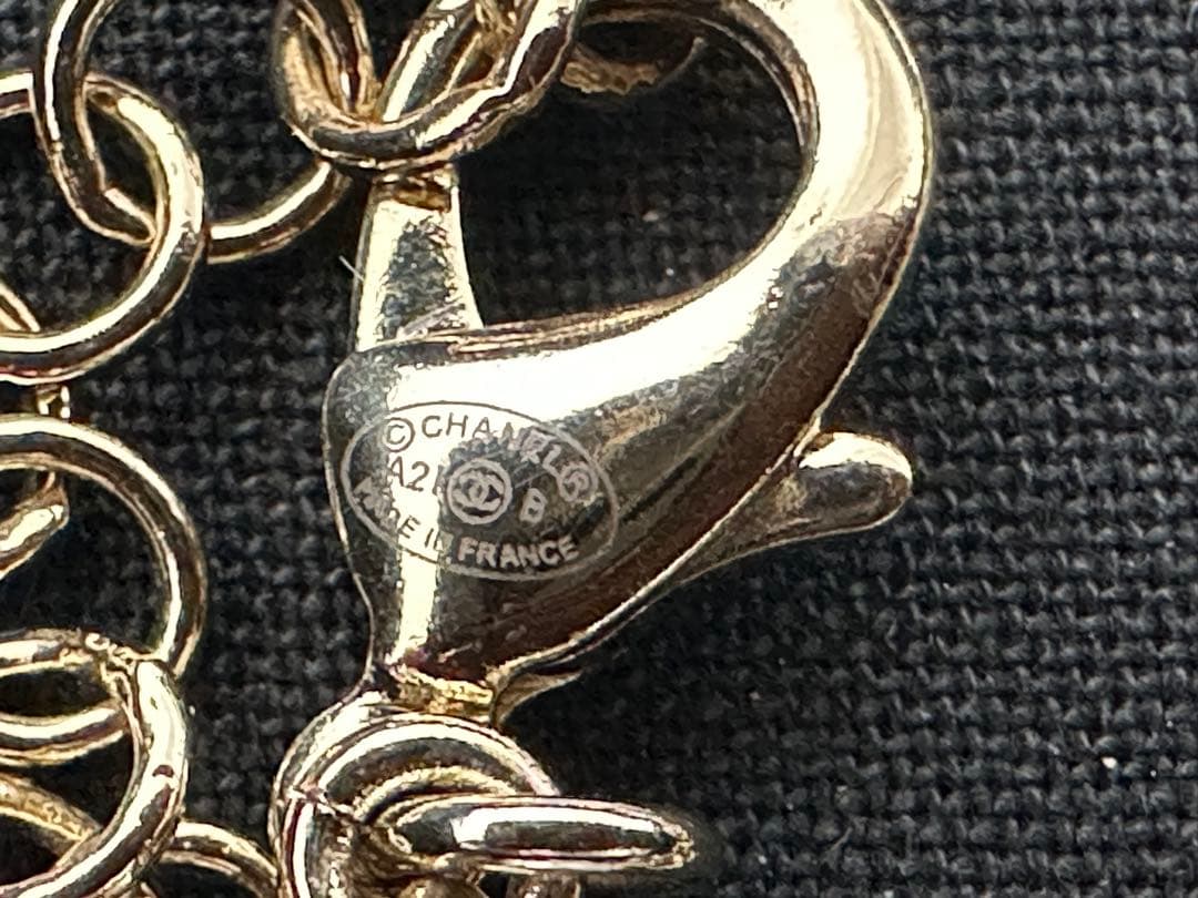 魂 　CHANEL シャネル ココマーク ハート ネックレス