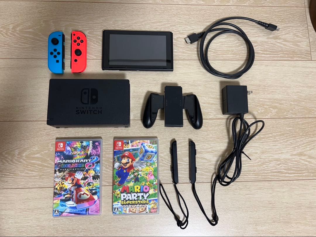 Nintendo Switch 本体　マリオカート8デラックス　マリオパーティ