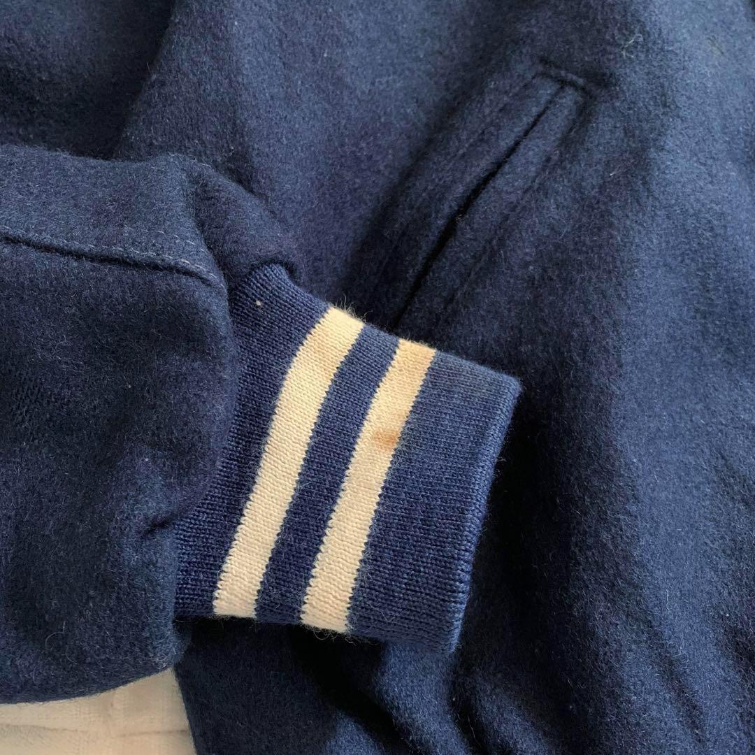 マーちゃんメルトンジャケット セーラー スタジャン サンデーUSA古着