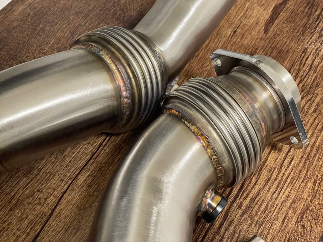 【キャンセラ付】ダウンパイプ F80 F82 F87 M3 M4 M2 S55