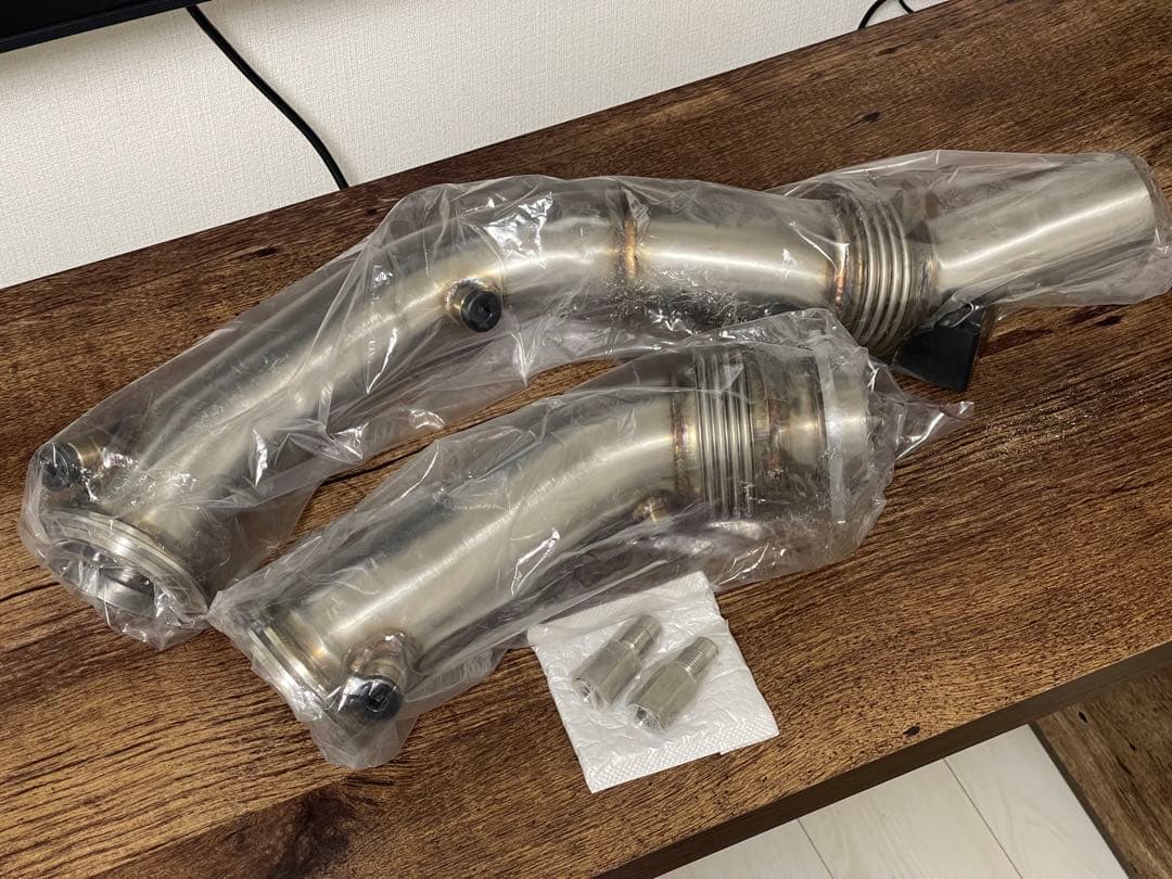 【キャンセラ付】ダウンパイプ F80 F82 F87 M3 M4 M2 S55
