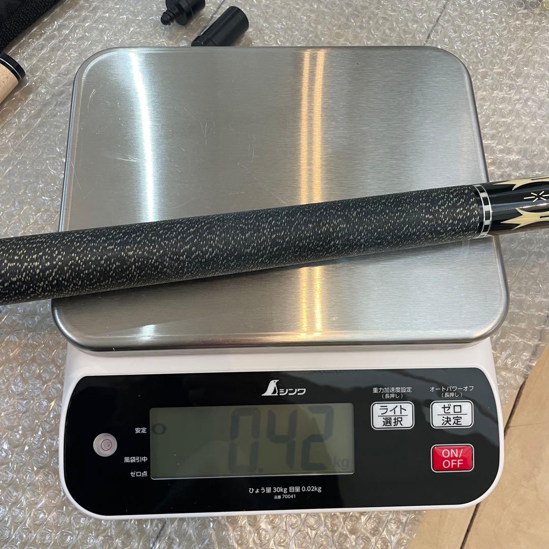 ビリヤード キュー　ケース付　19.5OZ