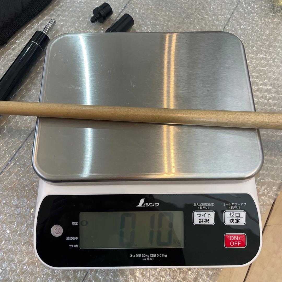 ビリヤード キュー　ケース付　19.5OZ