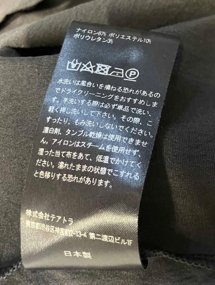 TEATORA CAPSULESNAP POLO SHIRT - DR #黒#3