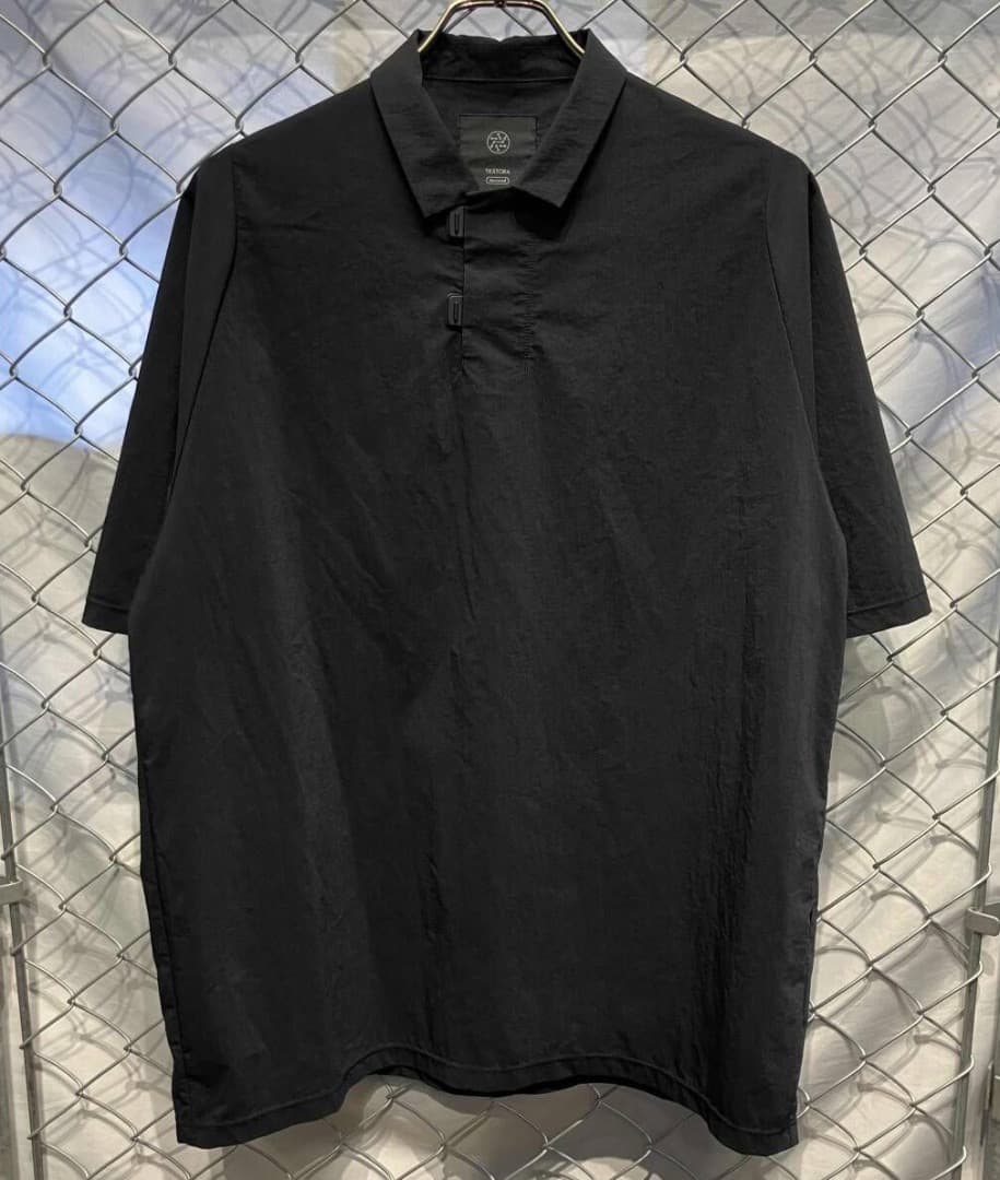 TEATORA CAPSULESNAP POLO SHIRT - DR #黒#3