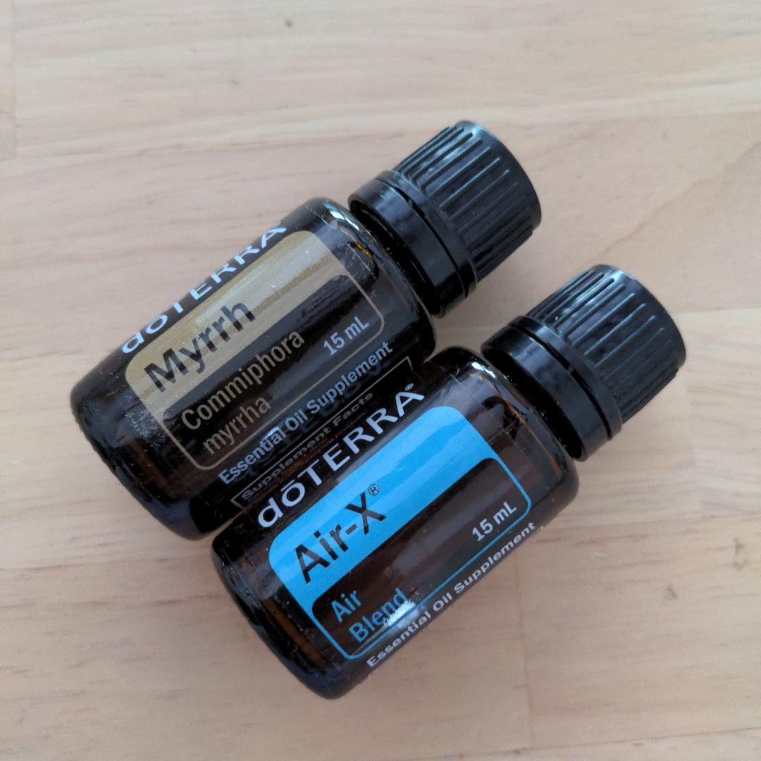 ドテラ　doTERRA 　ミルラ&エアーX15ml 　新品未開封