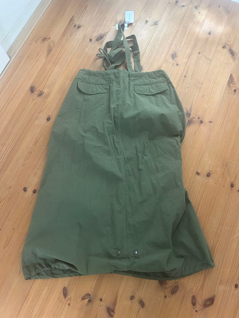ソラモナポッシェ　馬布2wayミリタリースカート　カーキ