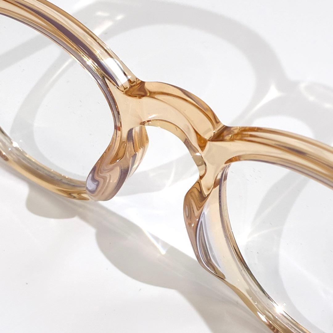 美品★ GOD SELECTION XXX サングラス クリアフレーム 付属品