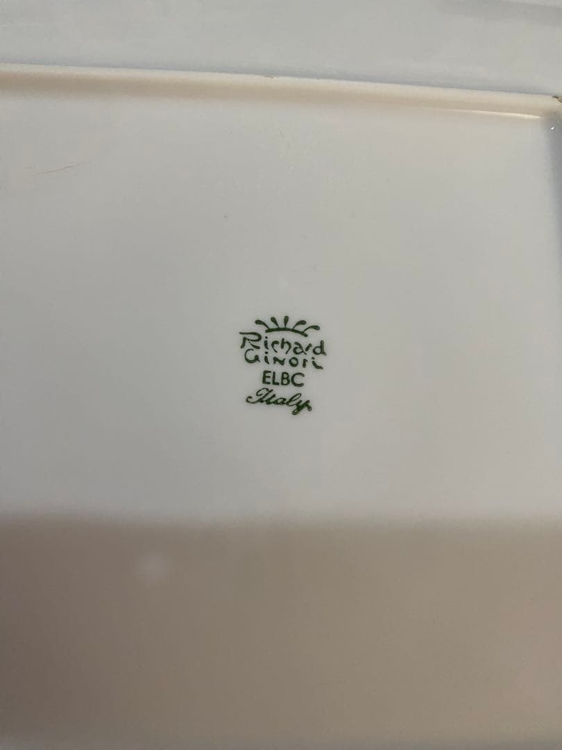 【美品】リチャードジノリ ベッキオホワイト スクエアプレート 22cm 4枚