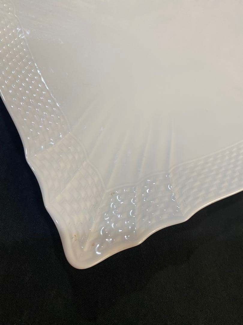 【美品】リチャードジノリ ベッキオホワイト スクエアプレート 22cm 4枚