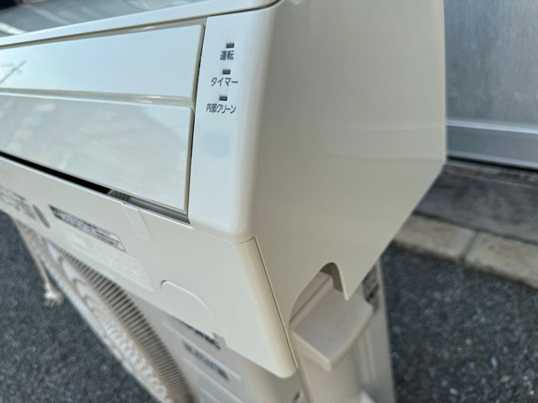 室外機も送料込 パナソニック 6畳用 エアコン クーラー 2.2kw エオリア