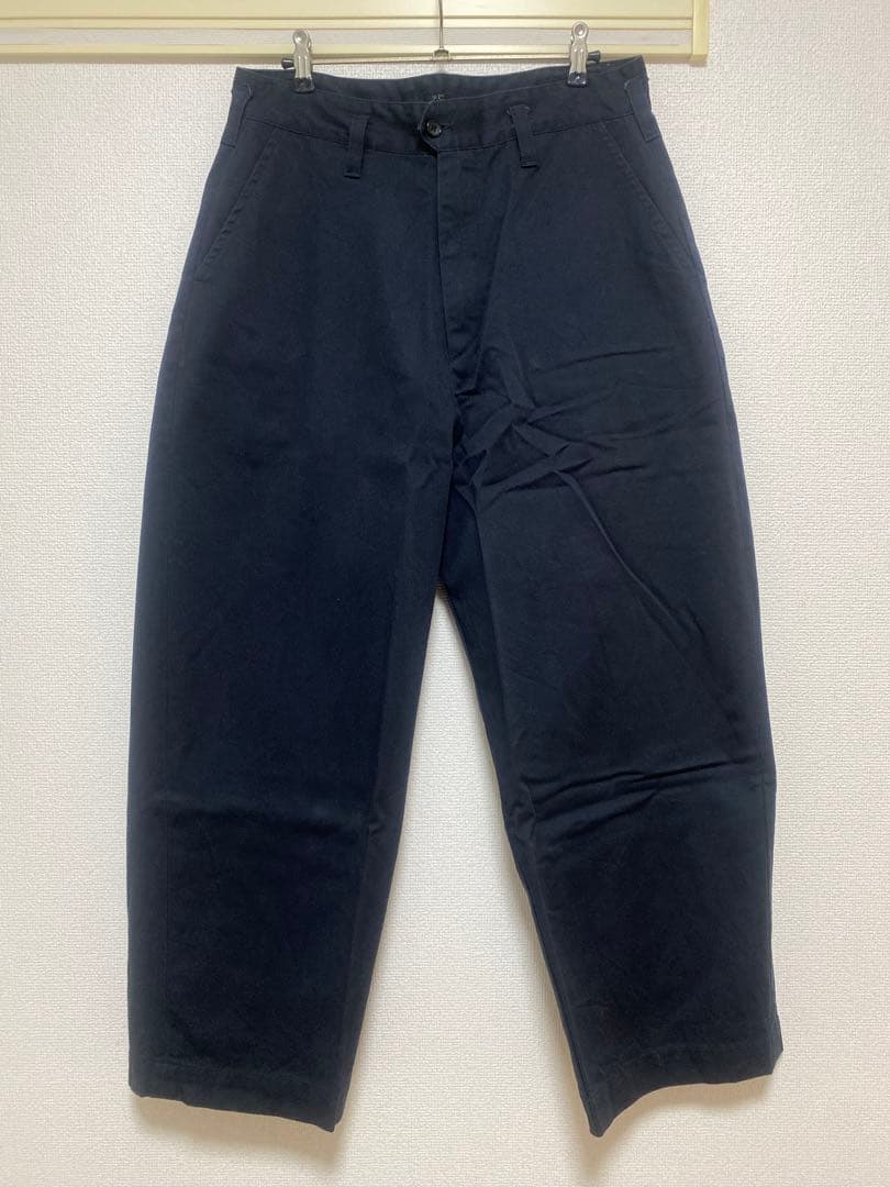 PORTER CLASSIC チノパン ジーンケリー ネイビー M