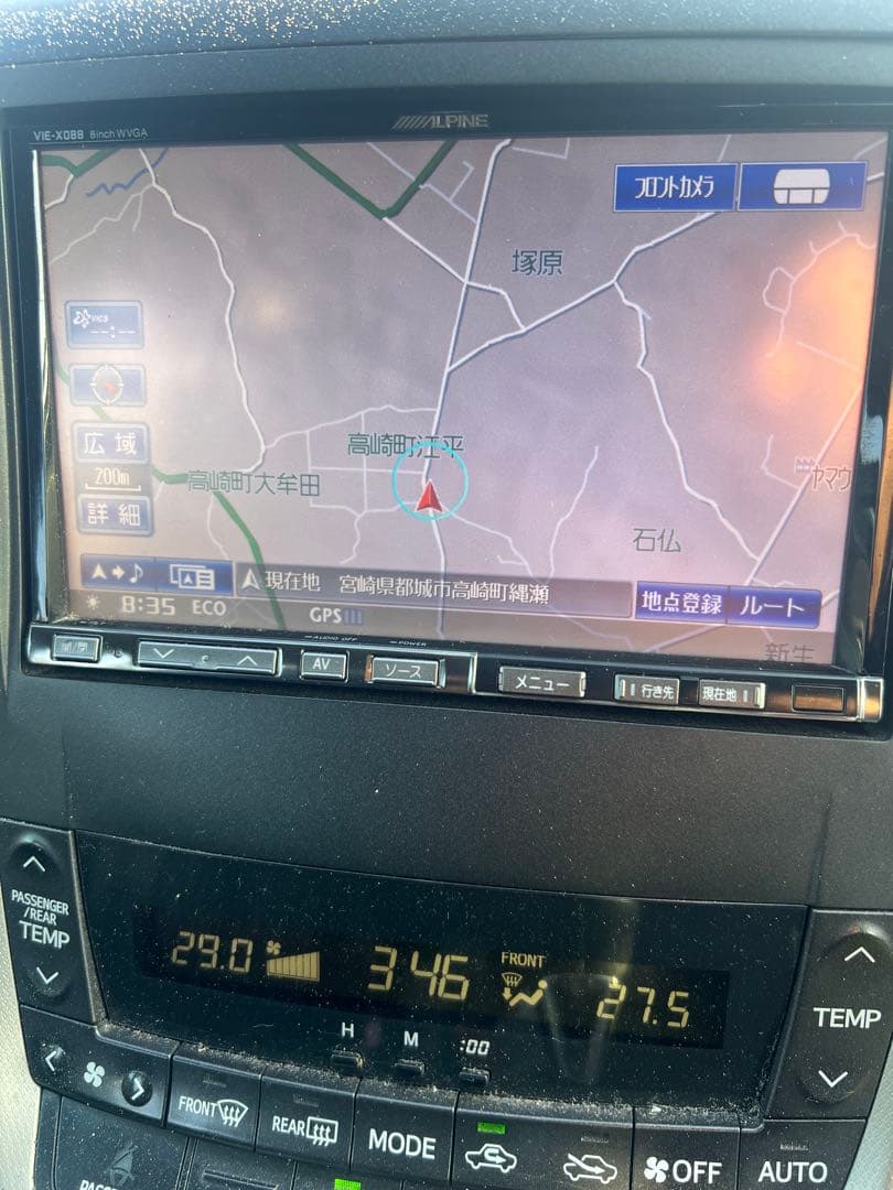 ALPINE VIE-X088 ナビ