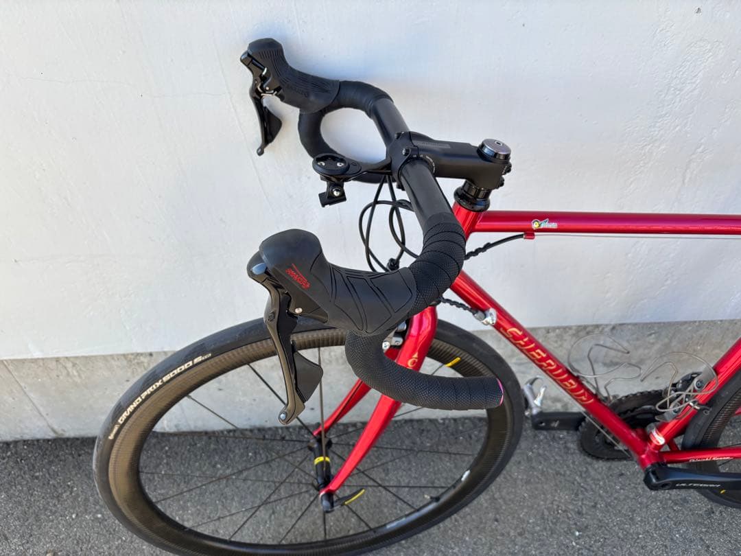 CHERUBIMケルビムsticky フレームとフロントフォーク