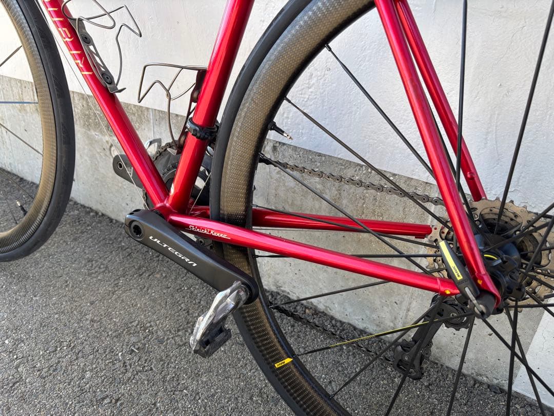 CHERUBIMケルビムsticky フレームとフロントフォーク