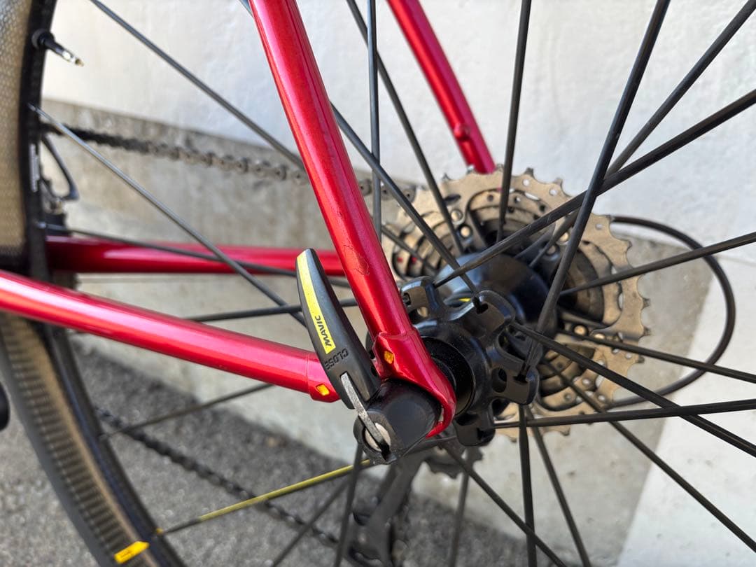 CHERUBIMケルビムsticky フレームとフロントフォーク