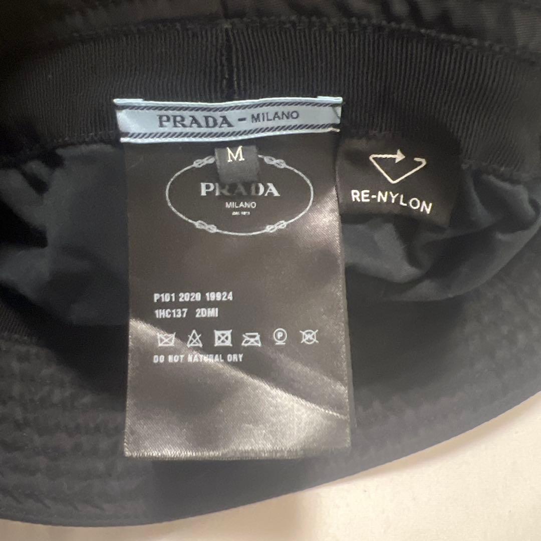 PRADA 黒 バケットハット