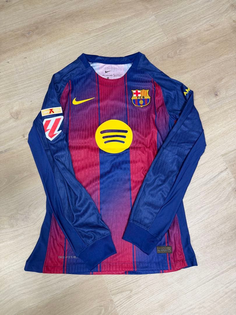 バルセロナ　長袖　ユニフォーム　ハフィーニャ　M