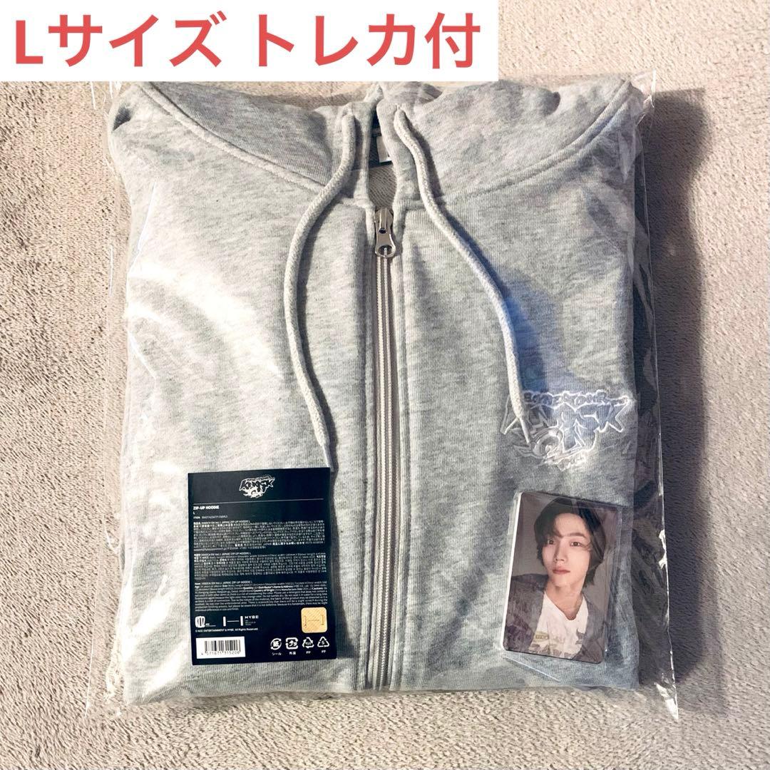 boynextdoor knock on フーディー パーカー L トレカ付
