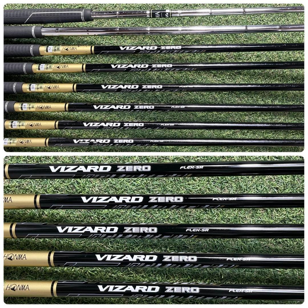 ホンマ ツアーワールドゼロ2021 ゴルフクラブセット メンズ SR 13本 右