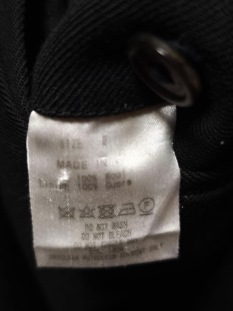 MARKAWARE ウールサバイバルクロス　ペグトップパンツ　ブラック　2