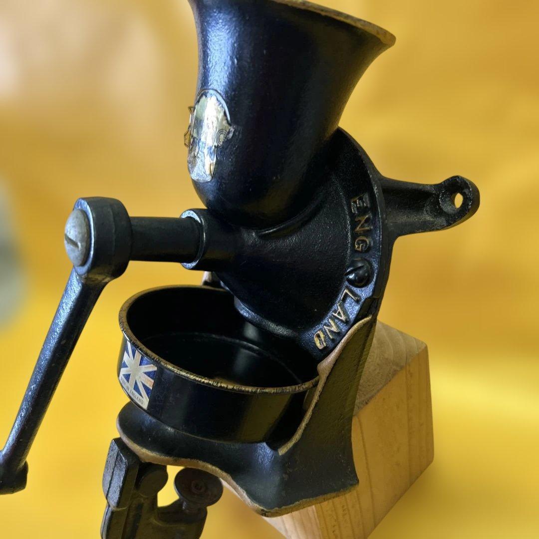英国SPONG社　コーヒーミル　ヴィンテージ　美品
