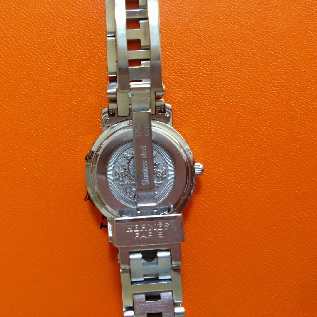 エルメス　クリッパーCL4.210　グレー　レディース腕時計