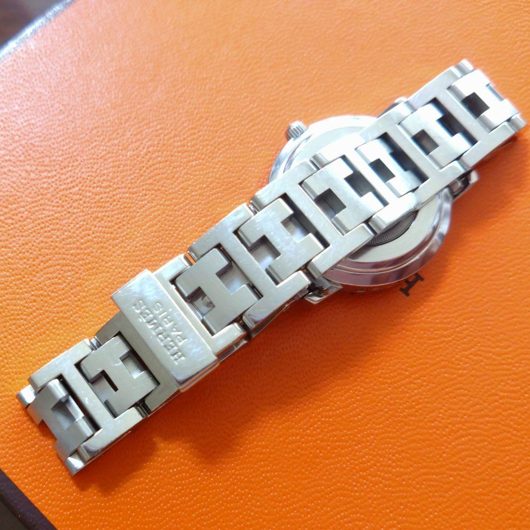 エルメス　クリッパーCL4.210　グレー　レディース腕時計