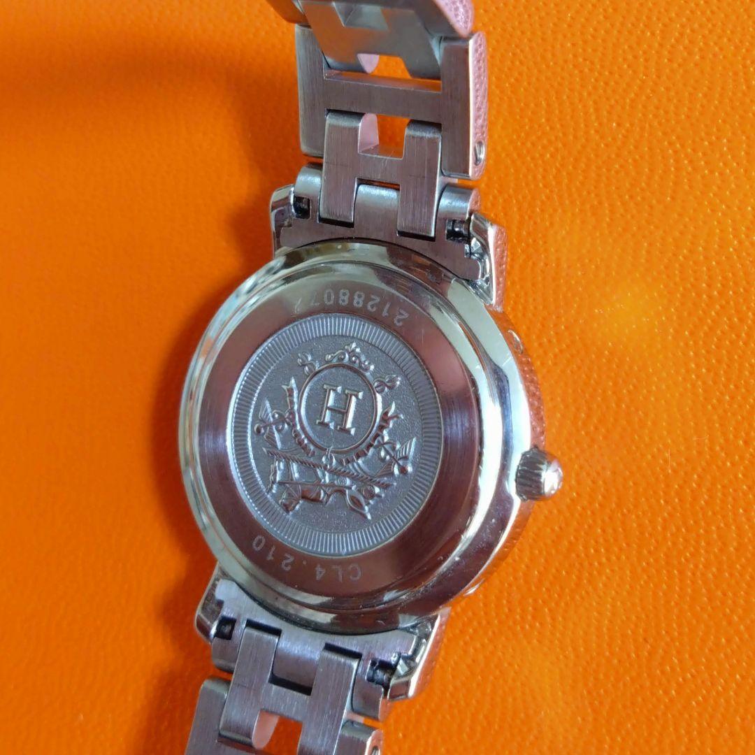 エルメス　クリッパーCL4.210　グレー　レディース腕時計