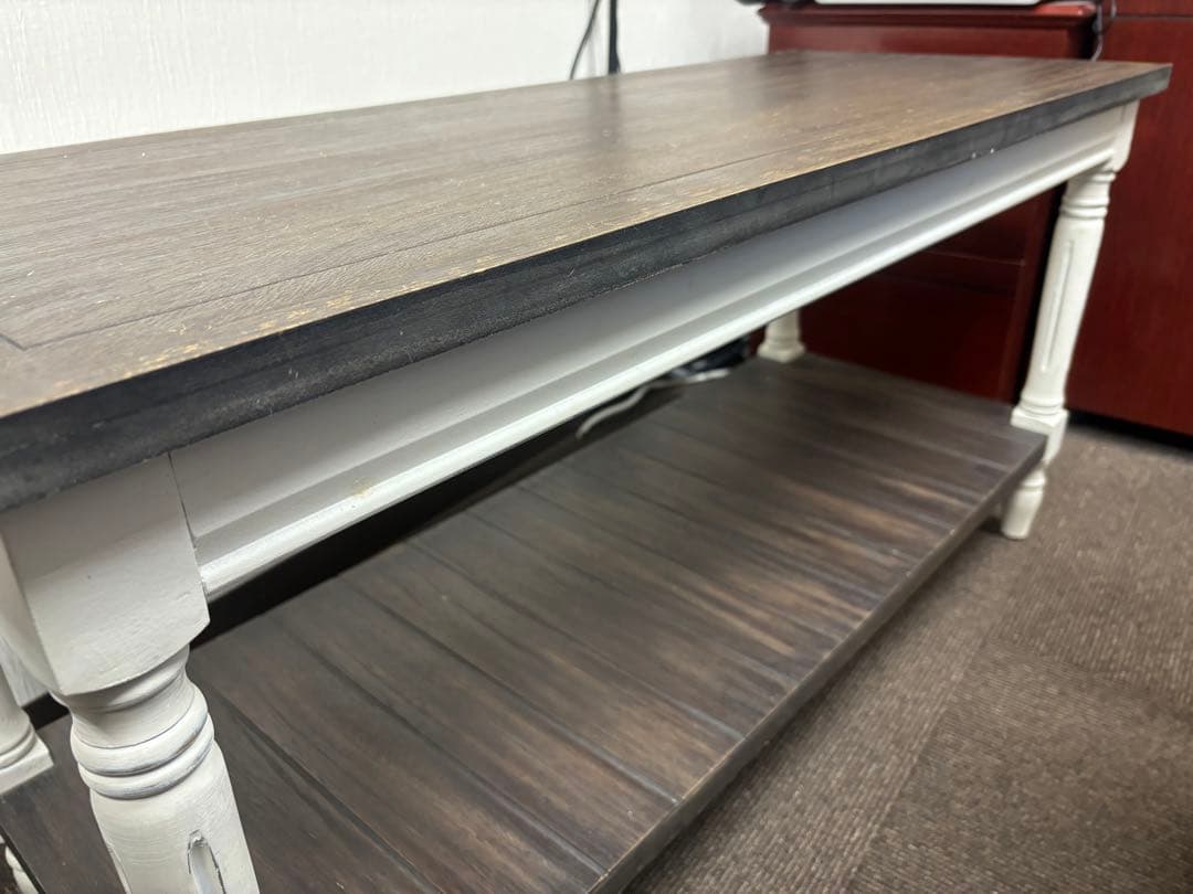 フランス　アンティーク家具　ベンチラック