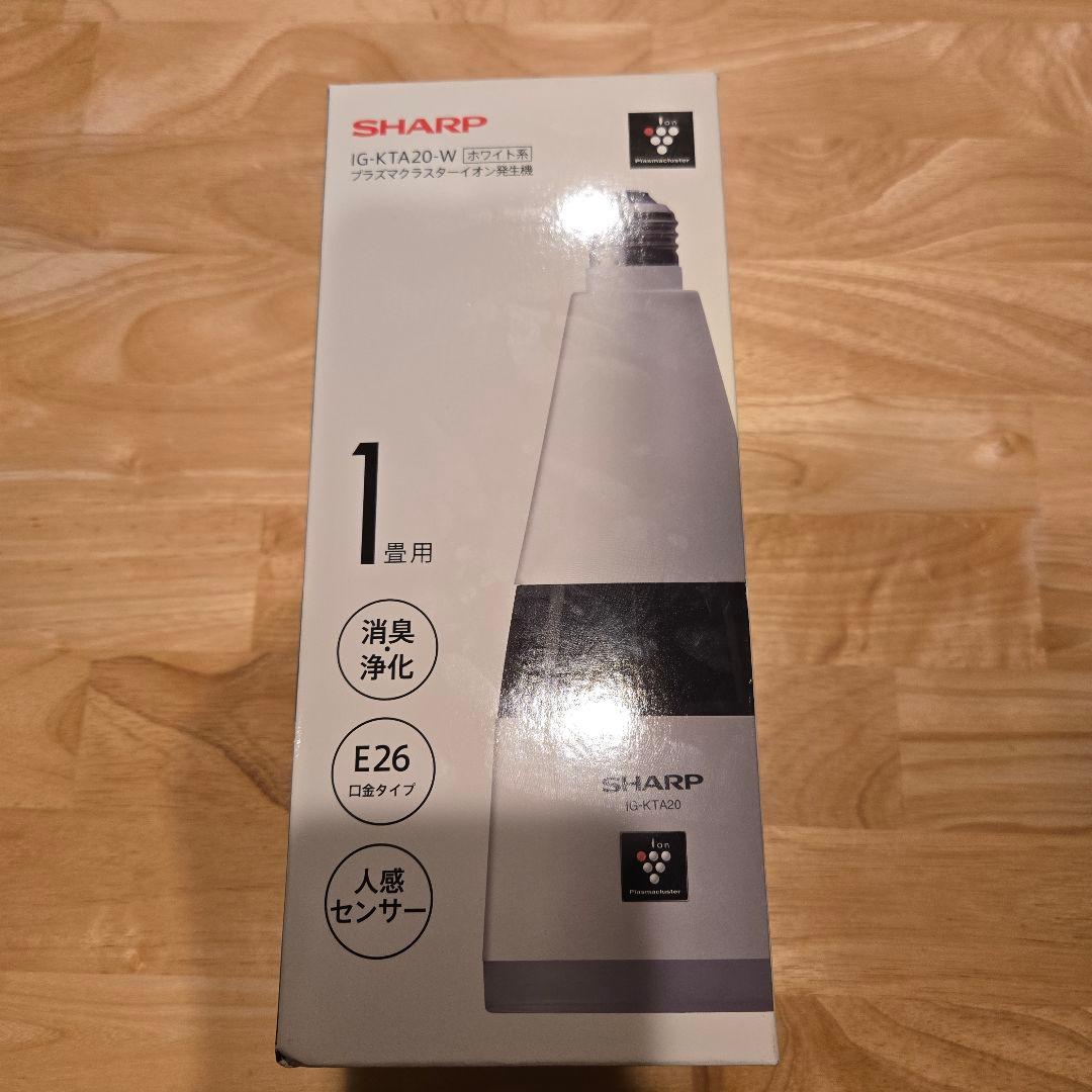 SHARP IG-KTA20-W 空気清浄機