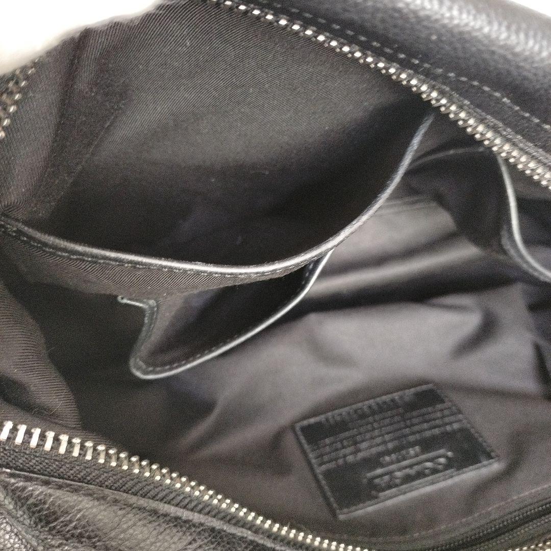 ⭐極美品⭐COACH　トンプソン　レザー ブラック ボストンバッグ　70491