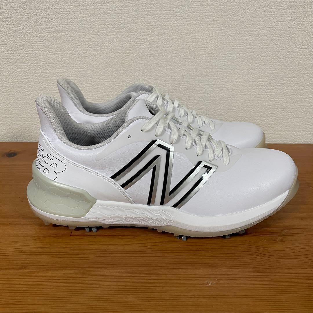 New Balance 26.5 ゴルフシューズ ホワイト
