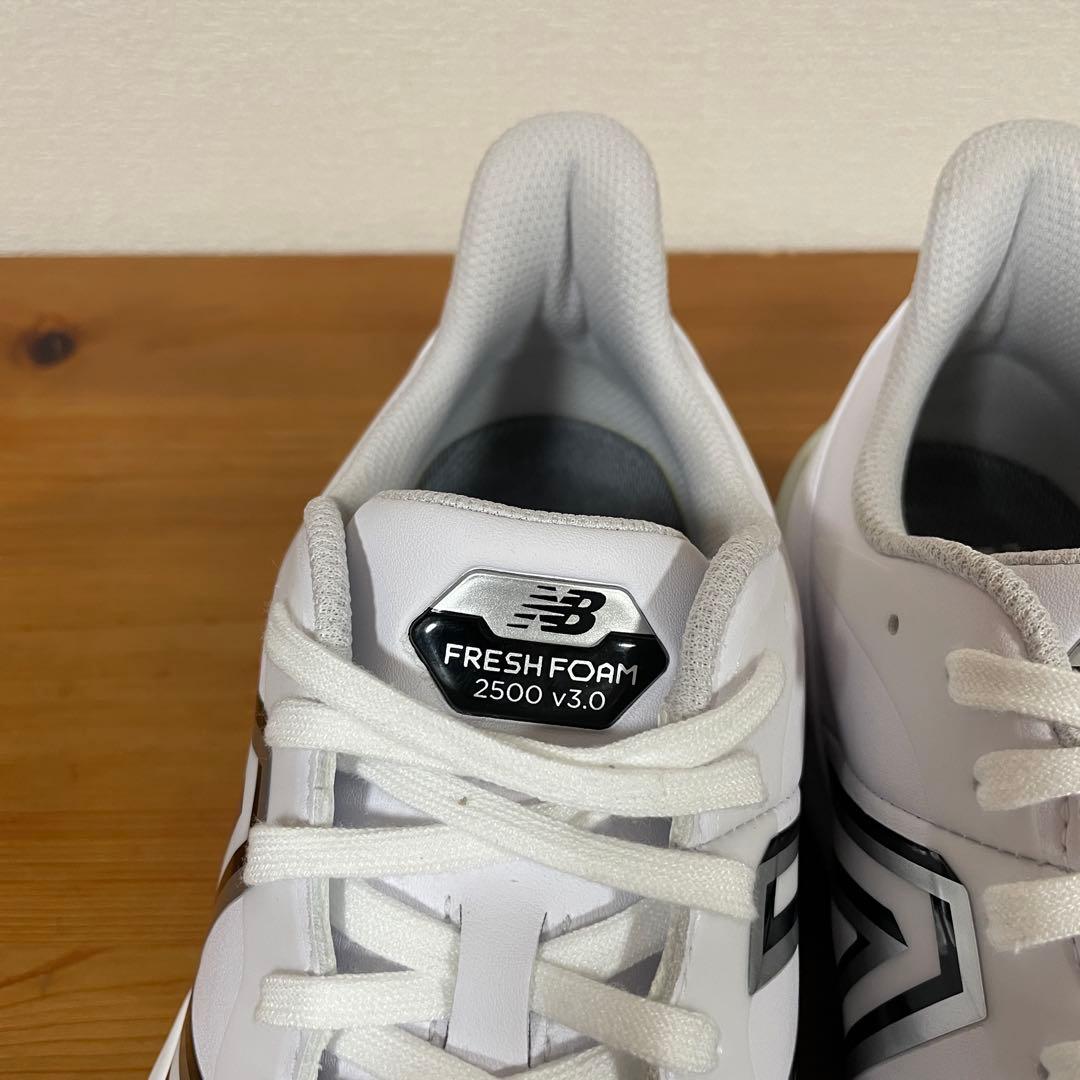 New Balance 26.5 ゴルフシューズ ホワイト