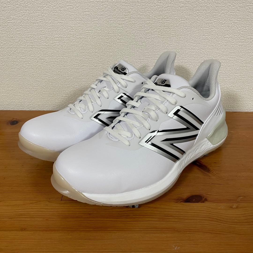 New Balance 26.5 ゴルフシューズ ホワイト
