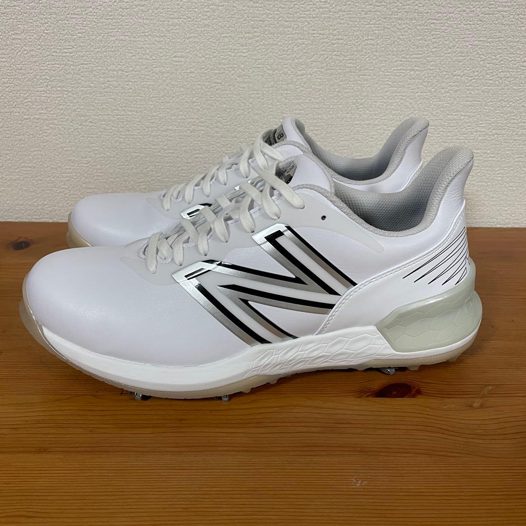 New Balance 26.5 ゴルフシューズ ホワイト