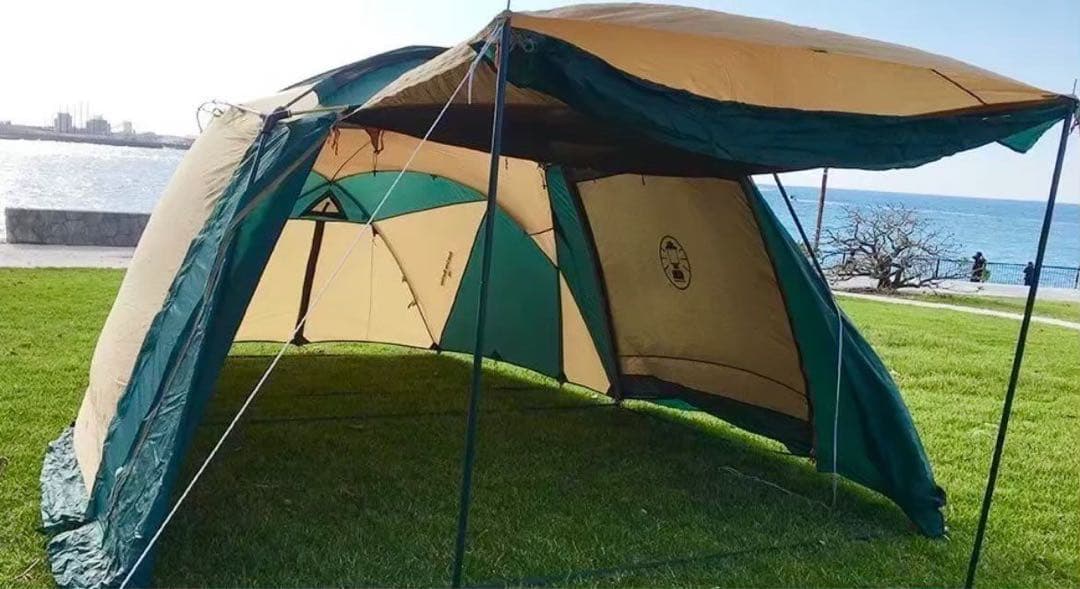 【☆美品☆】コールマン☆2ルームテント☆ラウンドスクリーン2ルームハウス☆